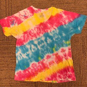 Large Tie Dye V-Neck
